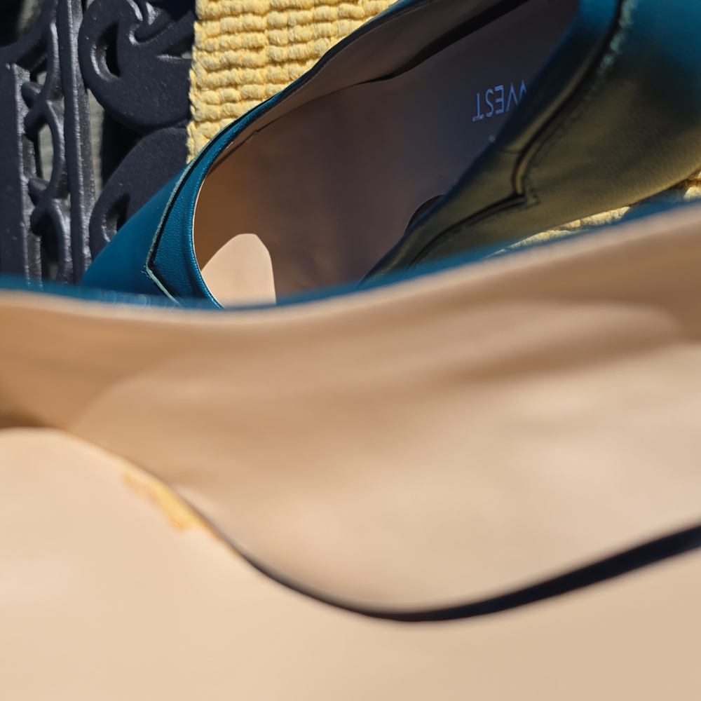 Nine West Turquiose Heels - Picture 11 of 11